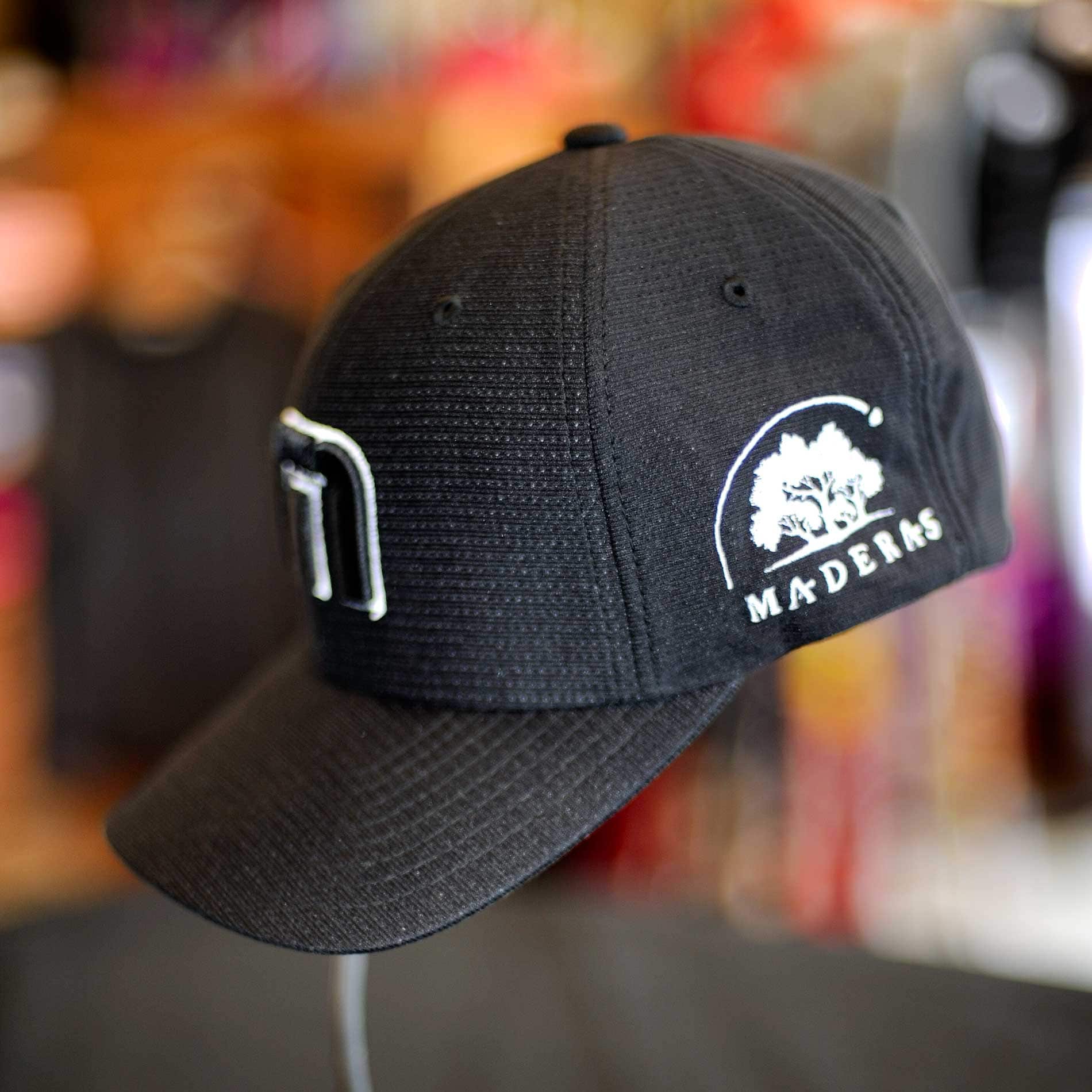hats with logos on the side